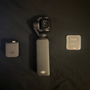 DJI Black Handheld Camera with Accessories